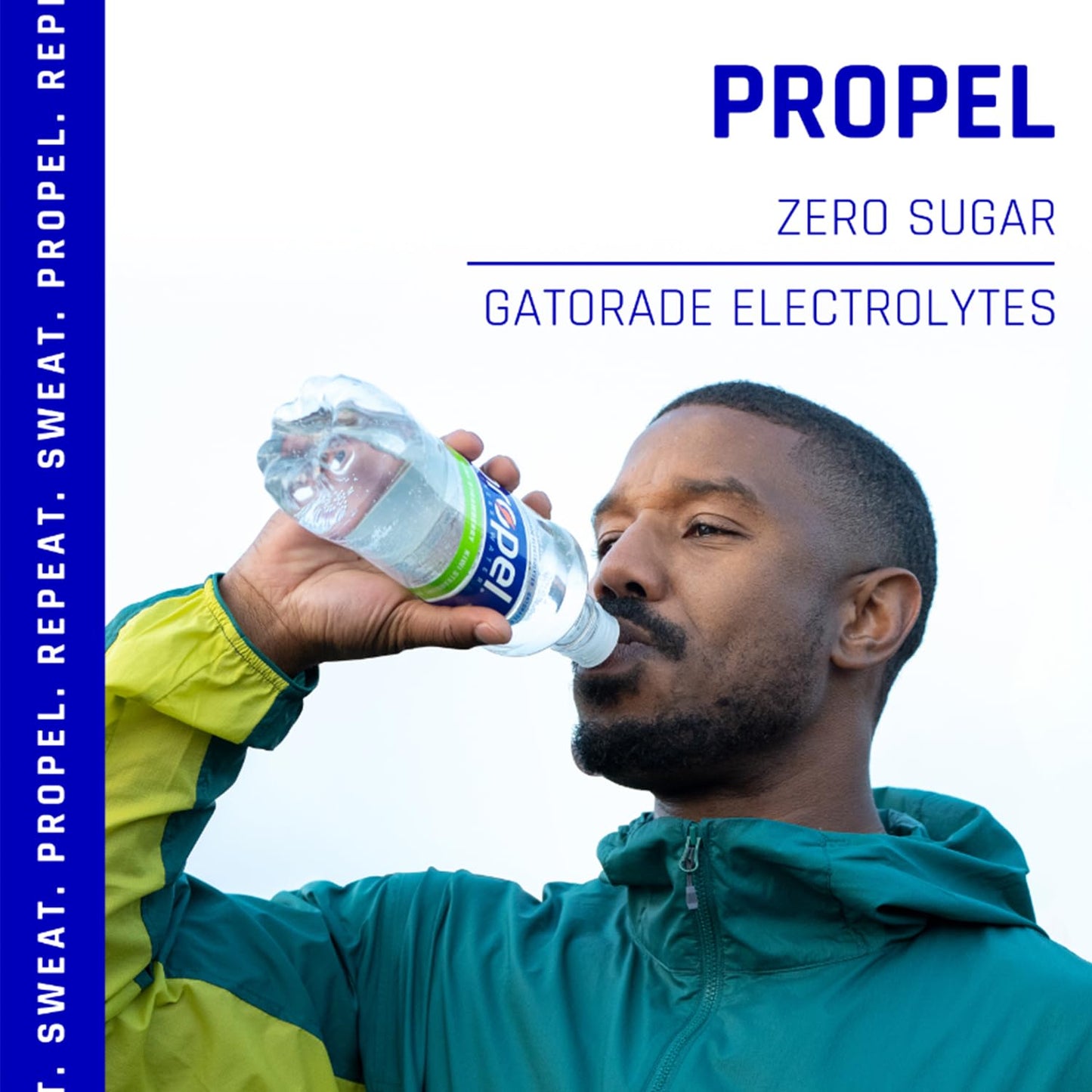 Propel Lemon Zero Calorie Sports Drinking Water with Electrolytes & Vitamins C&E, 16.9 Fl Oz Bottles, Pack of 12