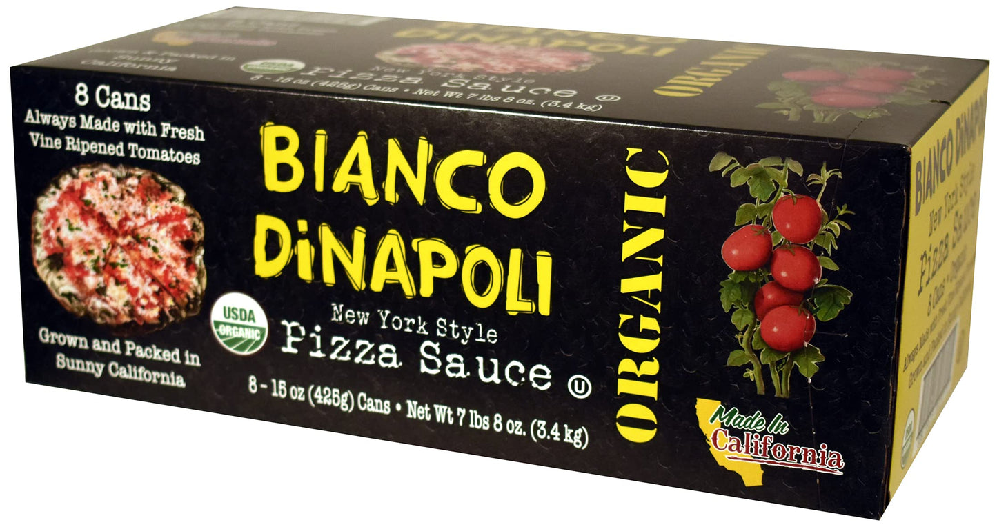 Bianco Dinapoli Organic New York Style Pizza Sauce, 15oz