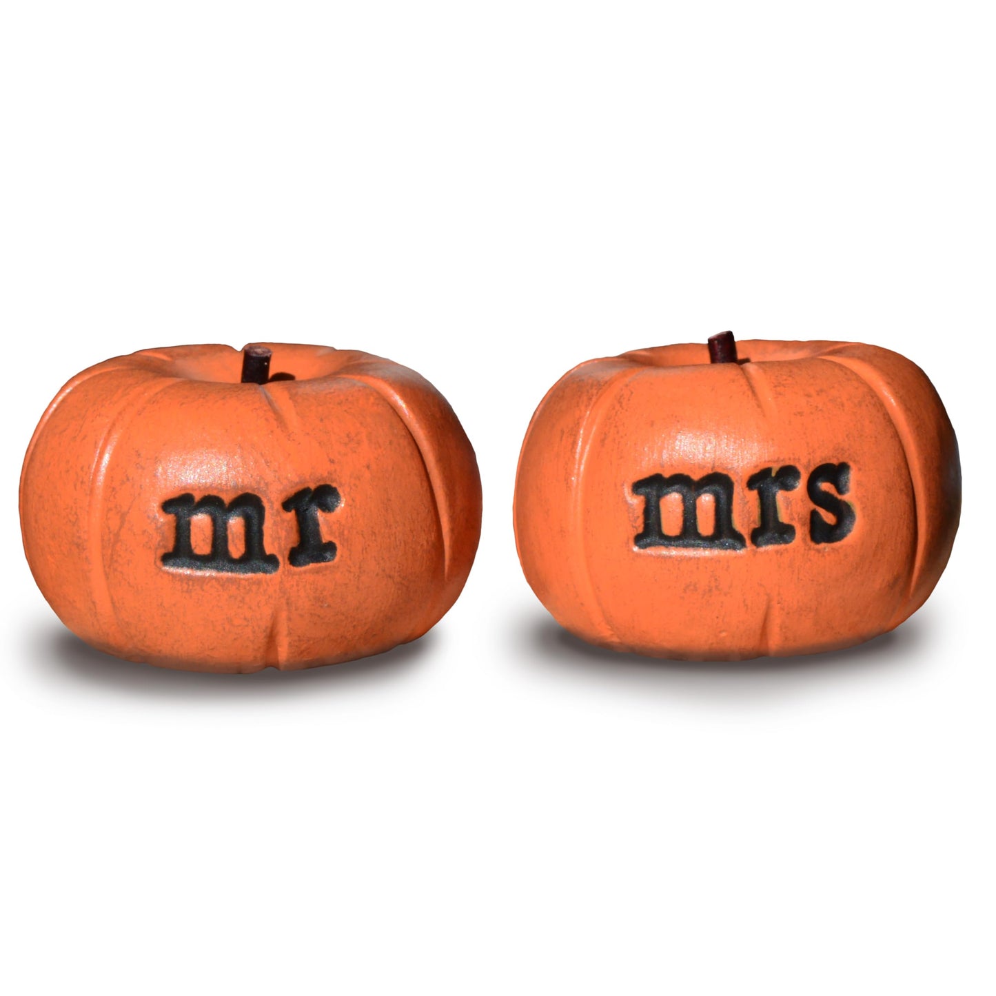 Orange Mr Mrs Autumn Fall Pumpkin Wedding Cake Topper Rustic Thanksgiving Dessert Table Decor