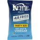 Kettle Brand Potato Chips, Air Fried Sea Salt and Vinegar Kettle Chips, 11.25 Oz Party Size Bag