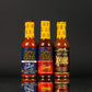Hot Ones Season 24 Trio Pack, The Classic Garlic Fresno, The Classic Barbacoa & The Last Dab: Xperience, Made With All Natural I