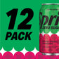 Sprite Winter Spiced Cranberry Zero Sugar Soda Pop  12 fl oz  12 Pack