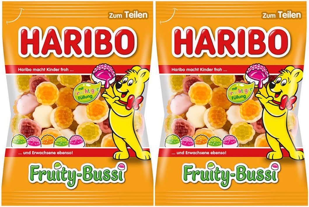 Haribo Fruity-Bussi Gummy Candy 2-Pack (2 x 175g)