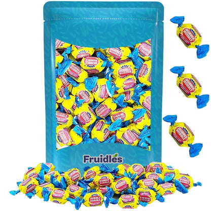 Fruidles Dubble Bubble Chewing Gum Balls Fruit Flavored Original & Mixed Fruit, Candy Buffet Treats, Kosher Certified Parve, Ind
