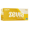 Zevia Zero Sugar Cream Soda, Naturally Sweetened, 12 oz Cans (8-Pack), Non-GMO, Gluten-Free, Vegan