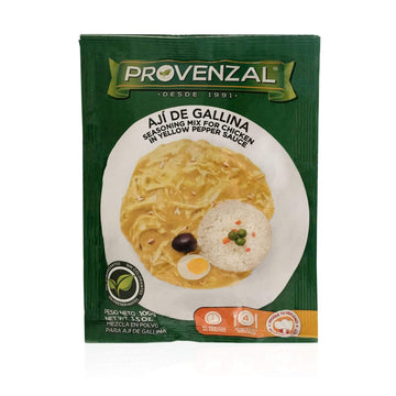 Aji De Gallina Provenzal 3 Pack Of 3.5 Oz Each - 3 Sobres By Provenzal