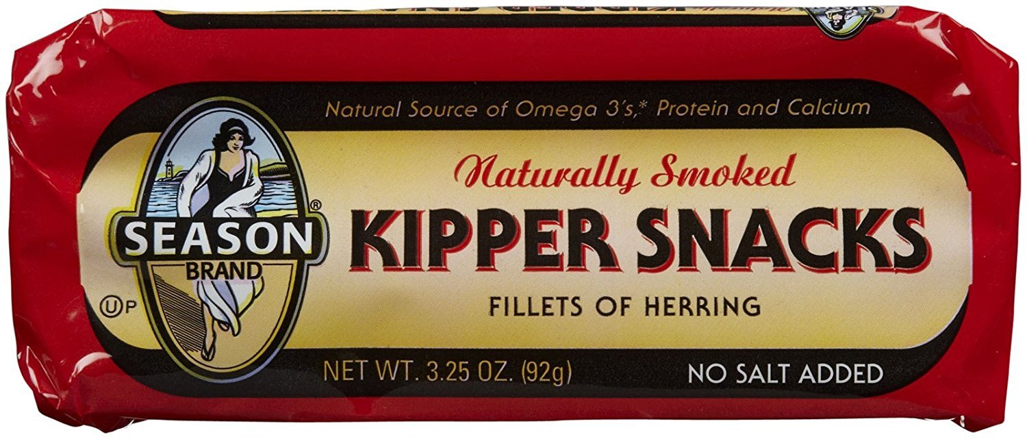 Season Product Kipper Fish Snacks 3.25 Oz