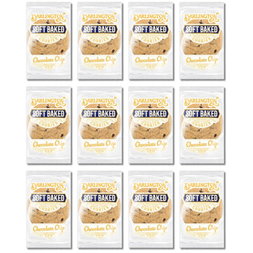 Soft Chocolate Chip Cookies Individually Wrapped  0.75 Oz Each | Shelf-Stable Chewy Cookies For Snacks  Lunches & Grab-And-Go | Ready To Eat  No Preservatives (Pack Of 12)