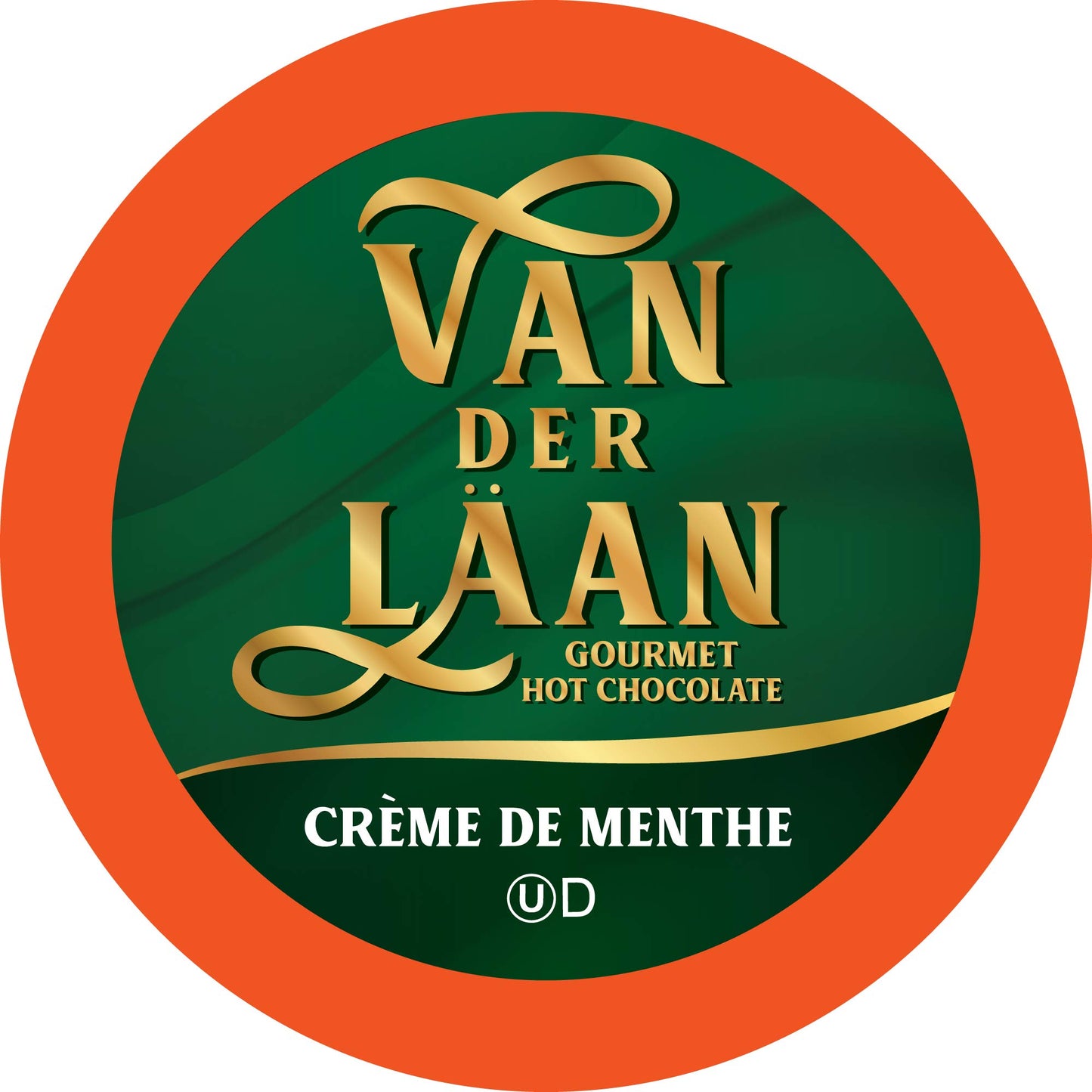 Van Der Laan Chocolate Hot Cocoa Pods, Crème De Menthe, 40 Count, Compatible with K Cup Brewers