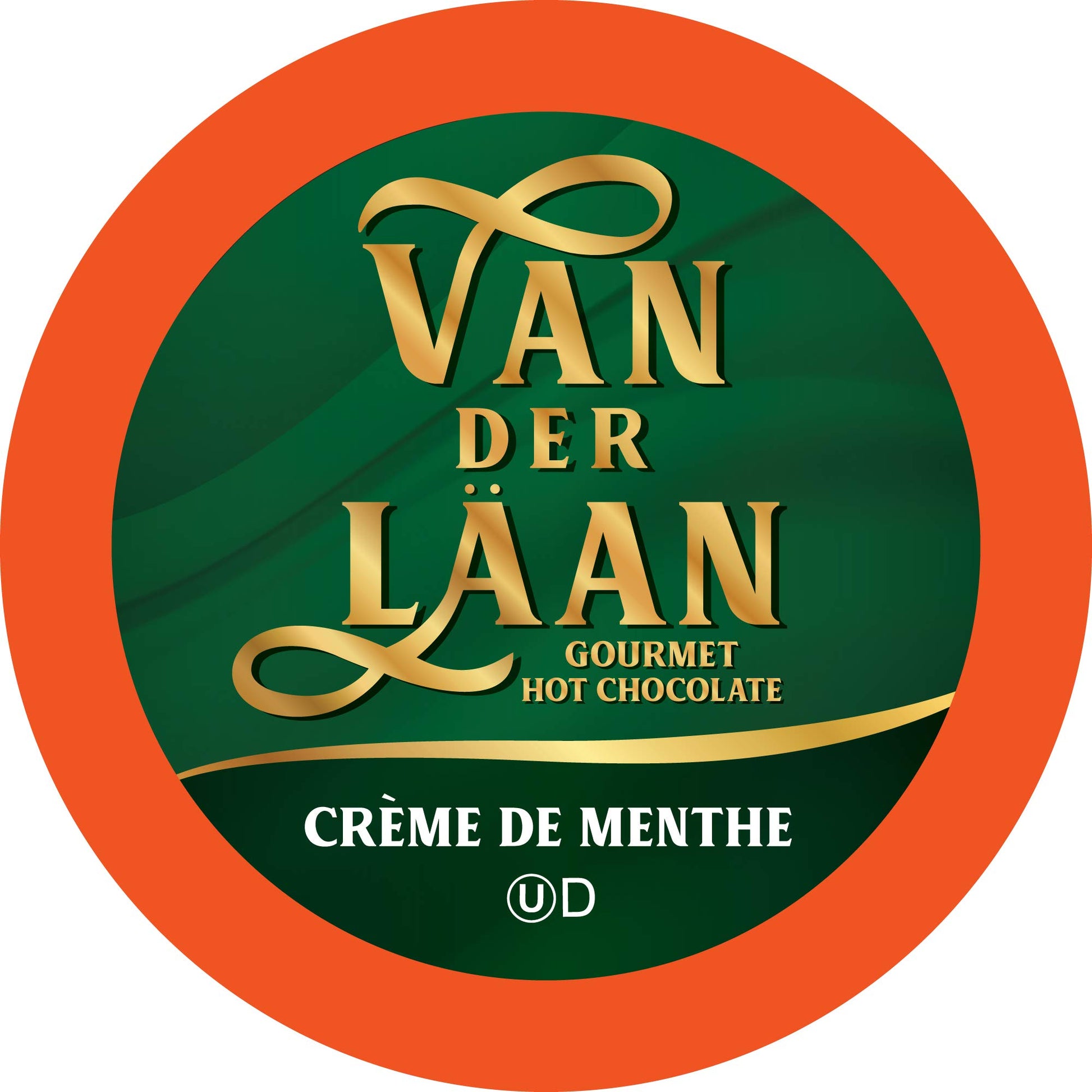 Van Der Laan Chocolate Hot Cocoa Pods, Crème De Menthe, 40 Count, Compatible with K Cup Brewers