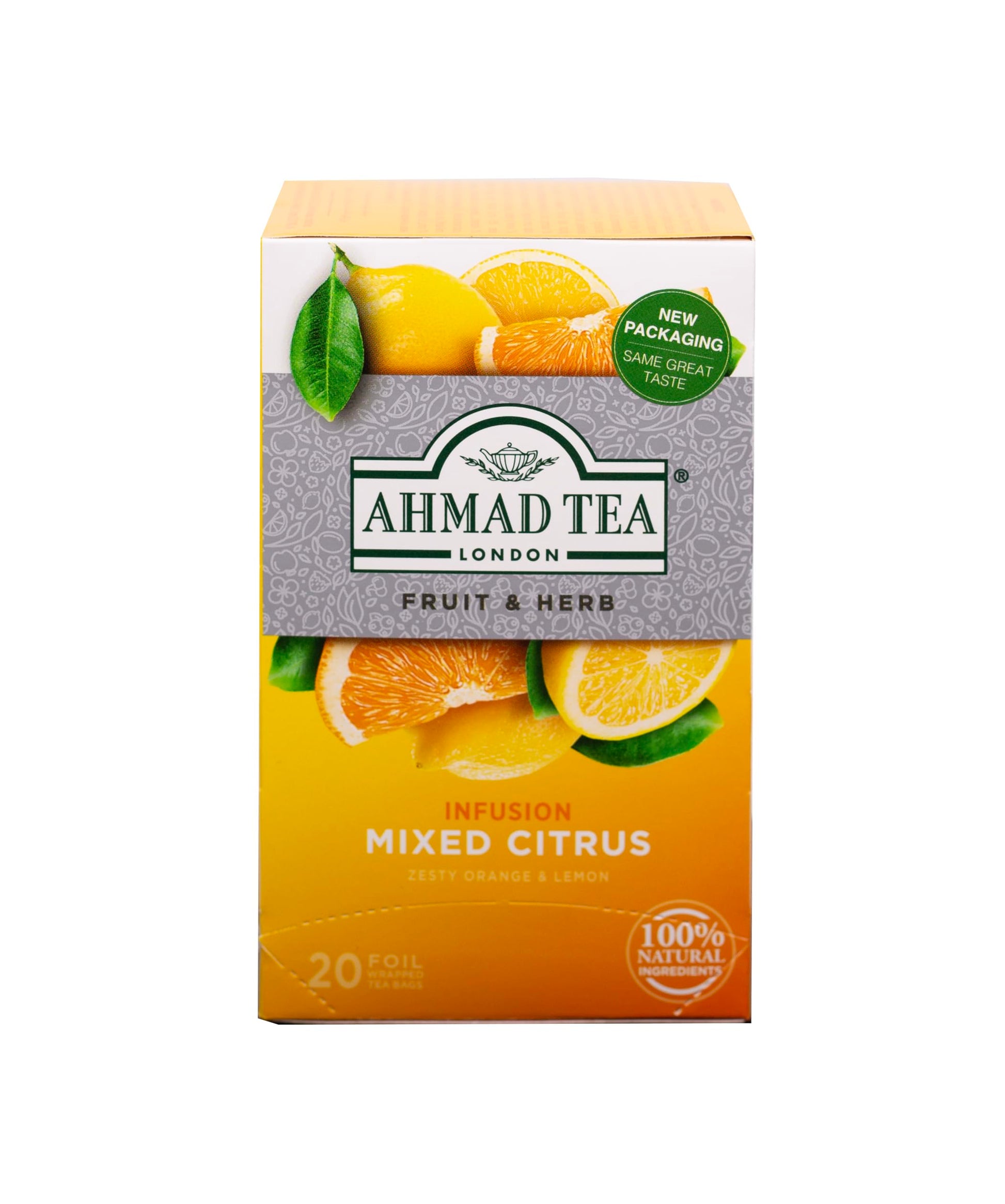 Ahmad Tea, Mixed Citrus, 20 Count (Pack Of 6)