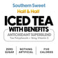 Ryl Iced Tea Front Porch Pack  Sweet Tea and Half N Half - Antioxidant Superblend  No Artificial Ingredients  Zero Sugar  Five Calories  Low Carb  Non-GMO  Made in the USA  12-Pack  16 Fl Oz
