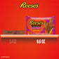 REESES Milk Chocolate Peanut Butter Snack Size, Valentine Candy Bag, 9.6 oz
