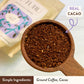 TUTURU Organic Dark Chocolate Ground Coffee - Medium Roast, Low Acid - 8 oz Pack