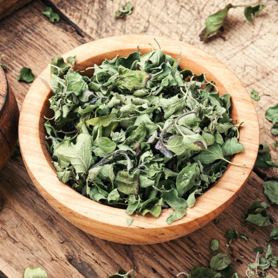 Olive & Vine Marjoram Leaves, Earthy & Aromatic, Seasoning For Soups, Stews, And Roasts, Rich Tradition, Authentic Taste, For Gl