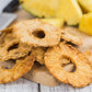Food to Live Organic Dried Pineapple Rings, 1 Pound Non-GMO, Flavorful Chewy Fruit Snack, Vegan, Unsulfured, No Sugar Added, Bul