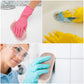 Boao 10 Pieces Reusable Sponges Kitchen Non Scratch Microfiber Sponge Scrubber Reusable Scouring Pads For Kitchen Cleaning Dishes And Pots(Mixed Colors)