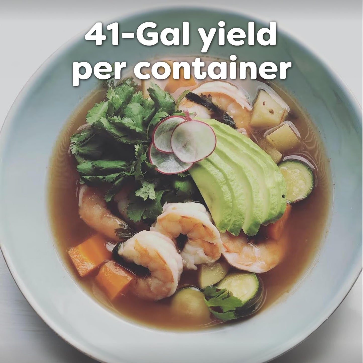 Knorr Professional Caldo de Camaron  Shrimp Bouillon with Shrimp Flavor Granulated Base  Bouillon as a Base  Marinade  Flavor Enhancer  Shelf Stable Convenience  0g Trans Fat  4.4 lbs (Pack of 4)