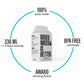 Boxed Water 11.2 oz. (24 Pack) - Purified Drinking Water in 92% Plant-Based Boxes - 100% Recyclable, BPA-Free, Refillable Reusab