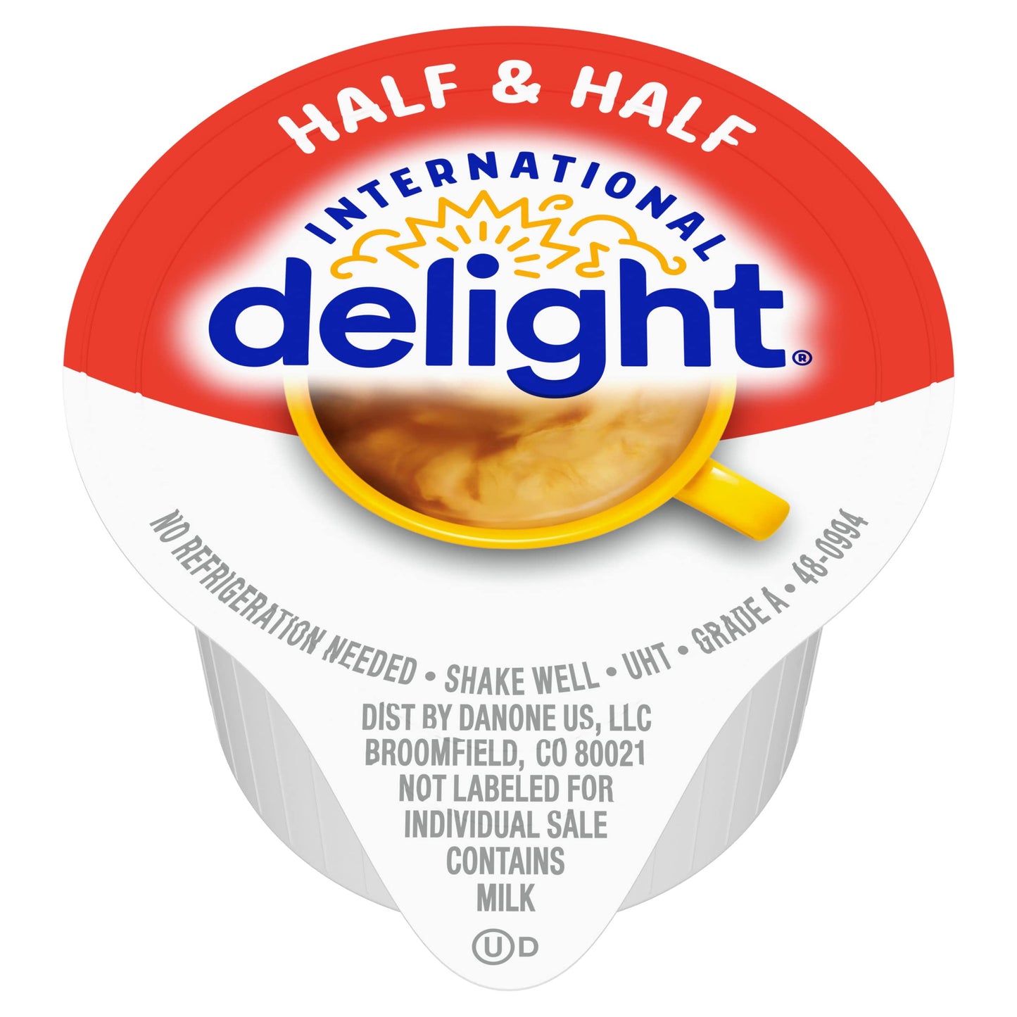 International Delight Half & Half Coffee Creamer Singles  384 Count