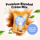 Premium Thai Tea Blended Crme Powder Mix To Make Frappes, Bubble Tea, Boba Tea, Hot Or Iced Tea | Perfect For Home Or Cafe Or Re