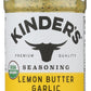 KINDERS Organic Lemon Butter Garlic Seasoning, 3.3 OZ