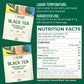 TEAki Hut Instant Black Tea Powder, Unsweetened, 4 oz, 113 Servings