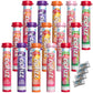 Zipp Hydration Variety Pack - 5 Top Flavors 15 Tubes - Sugar Free Electrolytes Powder Packets For Instant Hydration, Travel Essentials + 4 Mimm Mints | Bundled By Mix It Up Munchies | Healthy Gift Box