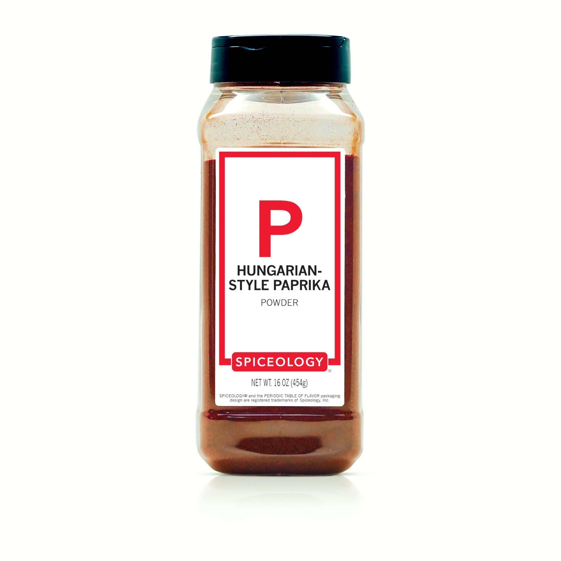 Spiceology - Ground Paprika - Mild, Sweet Red Pepper Spice for Rubs, Stews, Roasted Veggies & Global Cuisines - Use in Blends, S