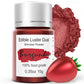 Burgundy Luster Dust Edible for Cakes Cocktails - 10g Colaele Edible Shimmering Dust for Chocolates, Metallic Food Coloring Powd