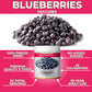 Nutristore Freeze Dried Blueberries | #10 Can Fruit | Perfect Healthy Snacks | Bulk Survival Emergency Food Storage Supply | Low