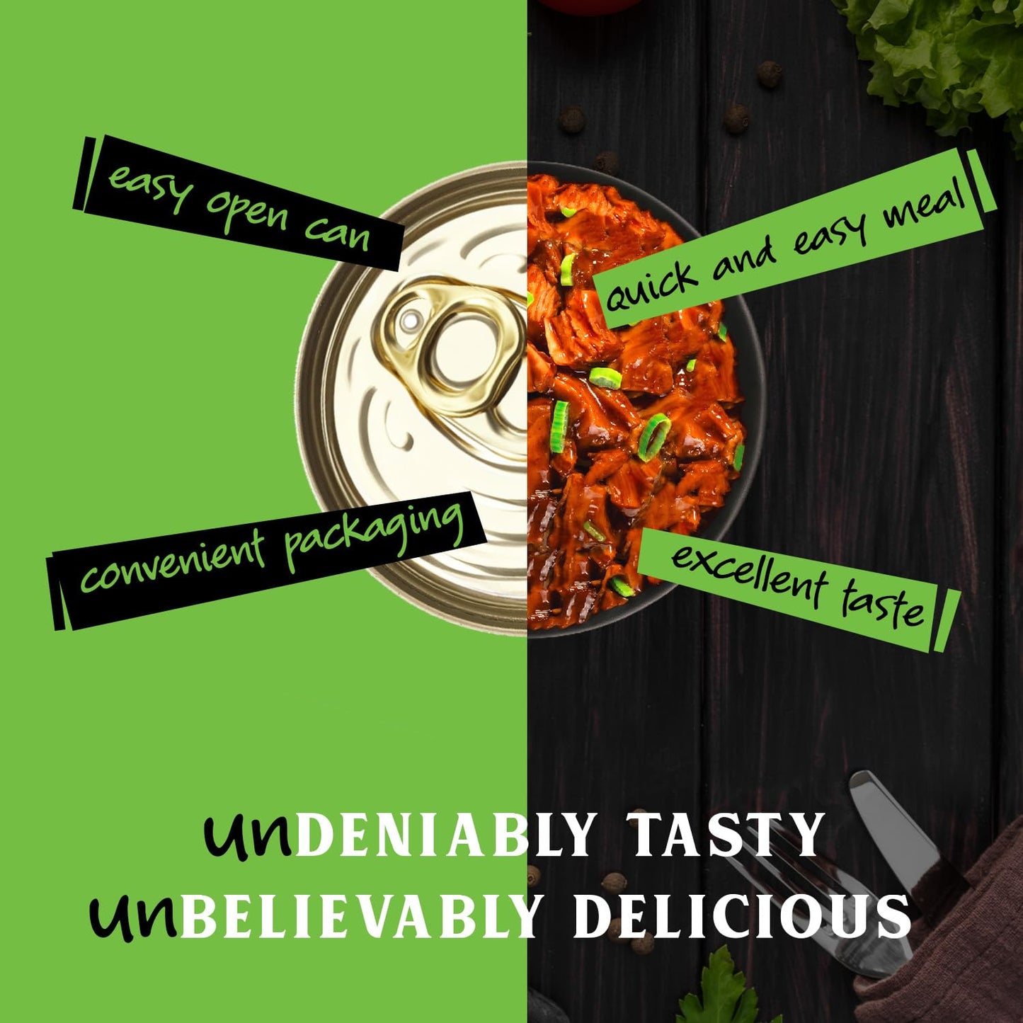 Unmeat Plant Based Meat | Easy To Prepare Plant Based Protein | Vegan Meat With Less Calories, Korean-Flavored Spicy Chicken, 12