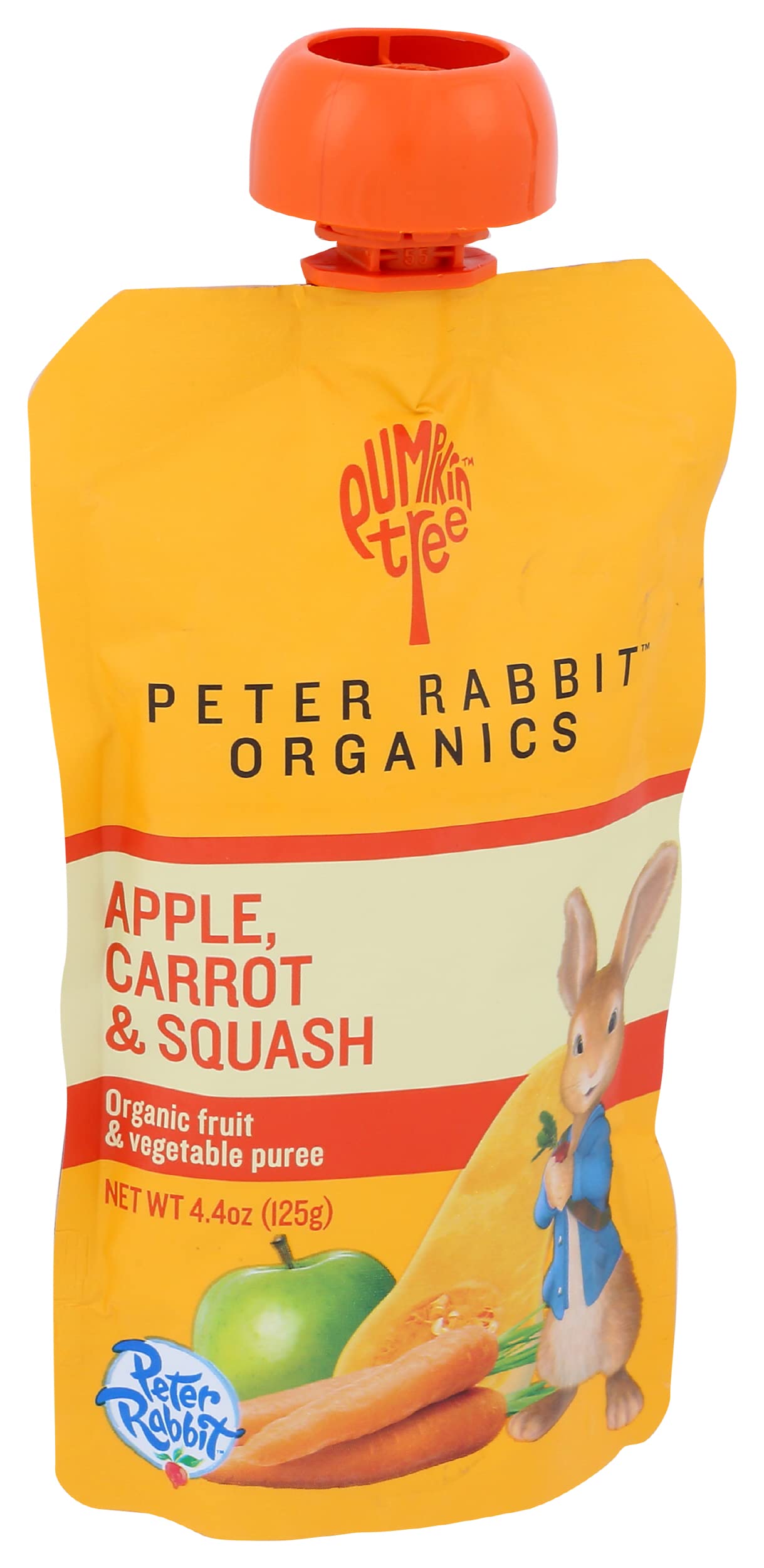 Peter Rabbit Organics Baby Carrot Squash Apple, 4.40 Oz