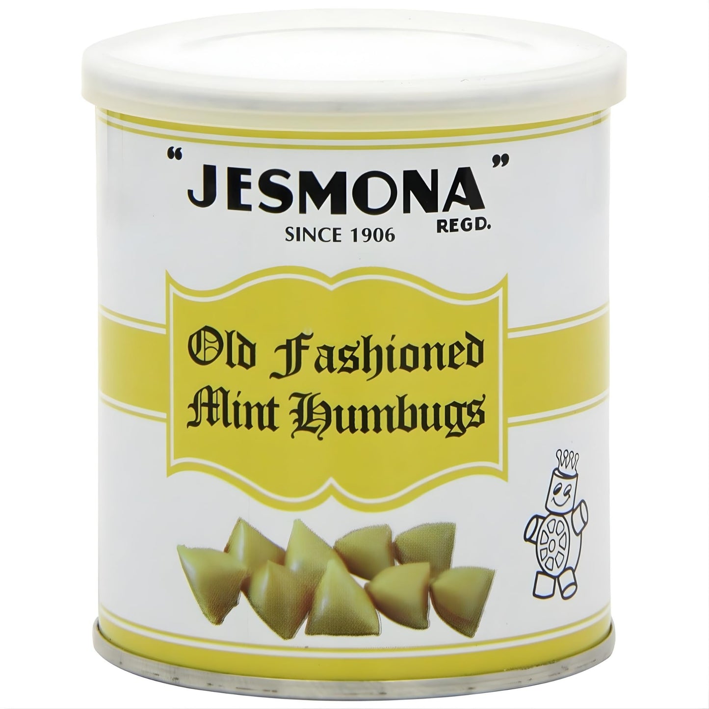 Jesmona Old Fashioned Mint Humbugs Candy | Imported from UK | Classic British Sweets for Birthday & Holiday | Gift English Toffe
