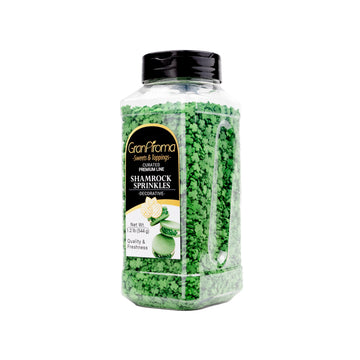 Granaroma Shamrock Sprinkles, Decorative, St. Patrick'S Day, Fun Shapes (1.2 Pound)
