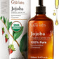 Gya Labs Organic Jojoba Oil For Skin - Vegan & Pure Jojoba Oil Organic Cold Pressed Unrefined - Jojoba Oil For Hair, Ear Stretch
