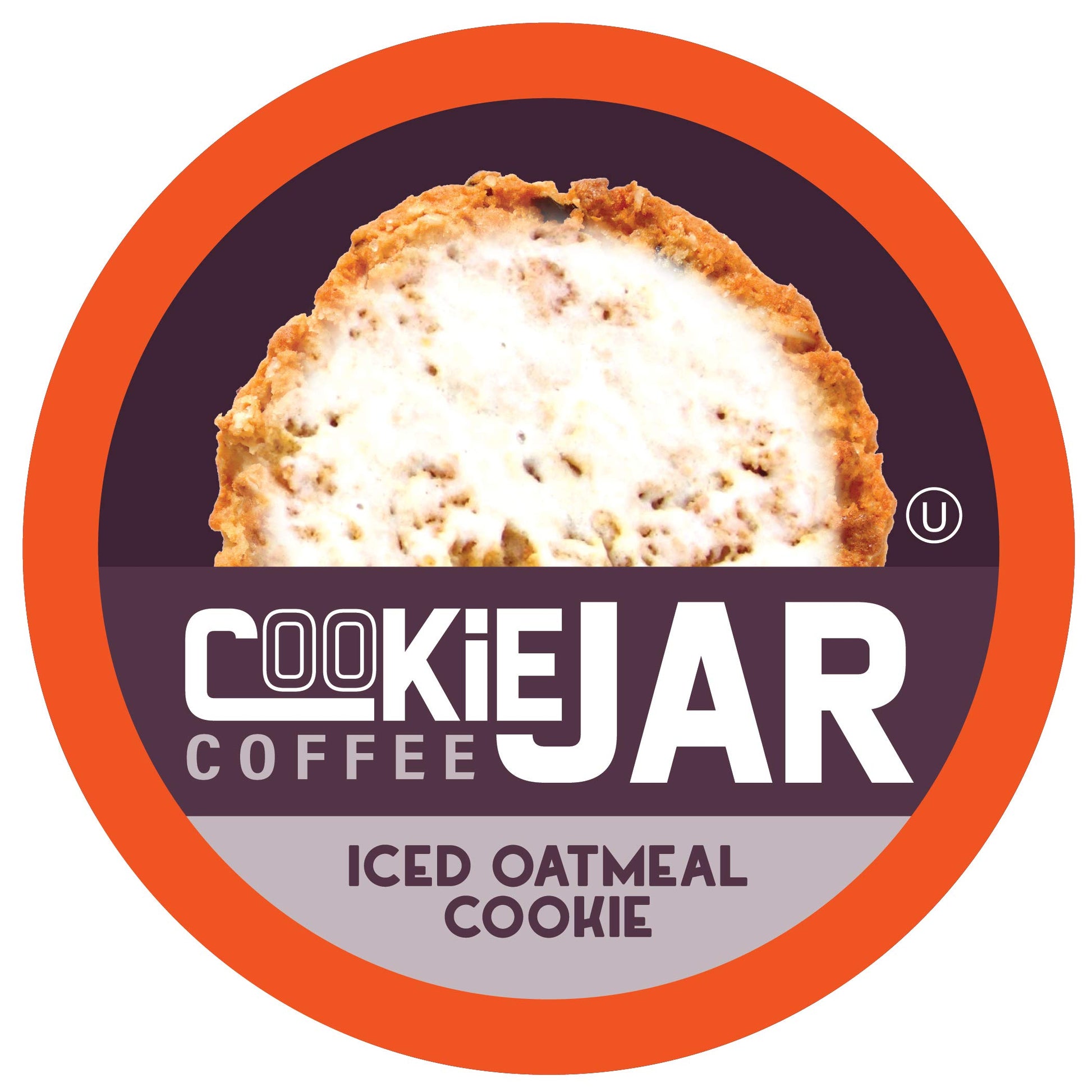 Cookie Jar Coffee Iced Oatmeal Flavored Coffee Pods, 40 Count, Compatible with Keurig K-Cup, Recyclable