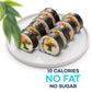 Blue Ocean Sushi Nori Seaweed Sheets Full Sheets 100 Sheets 280Gram Organic Yaki Roasted Rolls Wraps 100% Natural Laver Fresh Ma