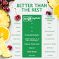 Letz Go! Hydration Drink Mix, Electrolytes & Antioxidants, Fruit Punch Flavor, 15 Pack, No Sugar, No Calories