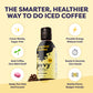 Javvy Coffee Concentrate - Cold Brew Coffee, 6 Fl Oz (Pack of 2), Black