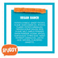 Spudsy Zesty Ranch Sweet Potato Fries | Vegan, Gluten Free Veggie Straws | Plant-Based, Top-9 Allergen-Free, Non-Gmo, Kosher, Su