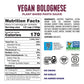 Fody Foods Vegan Bolognese Pasta Sauce, 19.4 Ounces, Low Fodmap Certified & Gut Friendly, Premium Quality Ingredients, Non-Gmo,