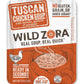 Wild Zora Instant Keto-Friendly Soups Tuscan Chicken 8-Pack Broth Made With Free-Range Chicken, And Vegetables, Gluten-Free, Low