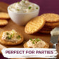 Toasteds  ers, Savory Onion, 8 oz Box, Party Snacks, Lunch Snacks, Model 3010032219