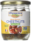 La Forestire Whole Roasted Chestnuts  Ready-To-Eat Snack  Vegan  Non-Gmo  Gluten-Free  Product Of France  7.4 Oz (Pack Of 1 (7.4 Oz))