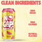 NO CAP! Healthy Soda - Zero Sugar, Zero Calorie, Caffeine Free, 16 Oz Cans, Sour Watermelon, 12 Pack
