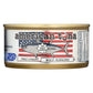 American Tuna Sushi-Grade Wild Albacore Tuna, No Salt Added, MSC Certified, 12 Pack of 6 Ounce Cans