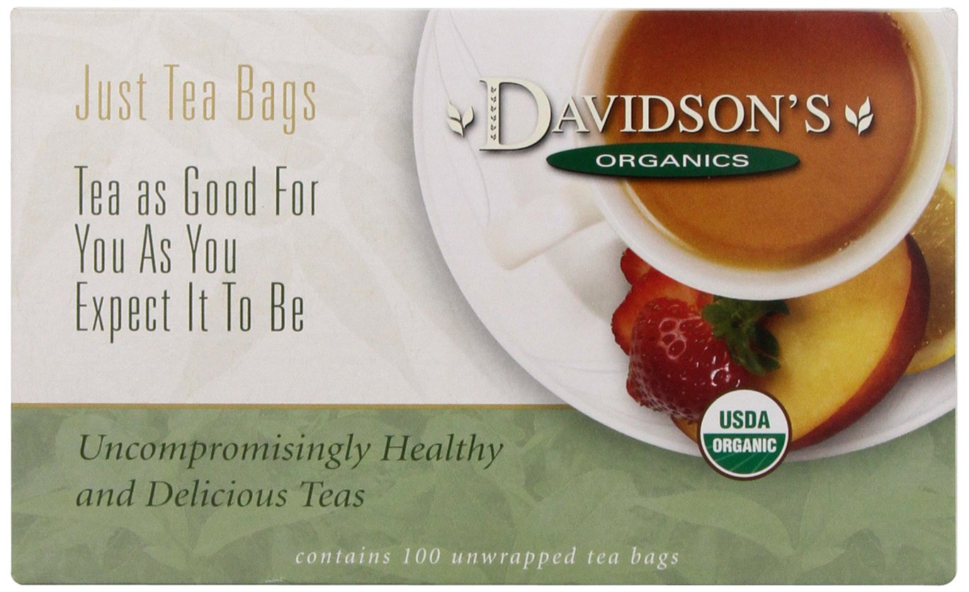 DavidsonS Organics  ChildrenS Christmas Tea  100-Count Unwrapped Tea Bags