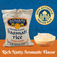Bombay Market White Basmati Rice - Aromatic & Nutty Flavor Basmati Rice - Long Grain Rice Basmati (10 Pound Bag)