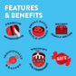 Taffy Town Saltwater Taffy- Sugar Free Assorted | Gourmet| Nougat-Style Candy| Soft & Delicious| Sumer Snack Treats| Good Party